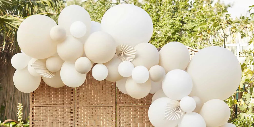 Trendkleur: chique Nude-kleurige versiering