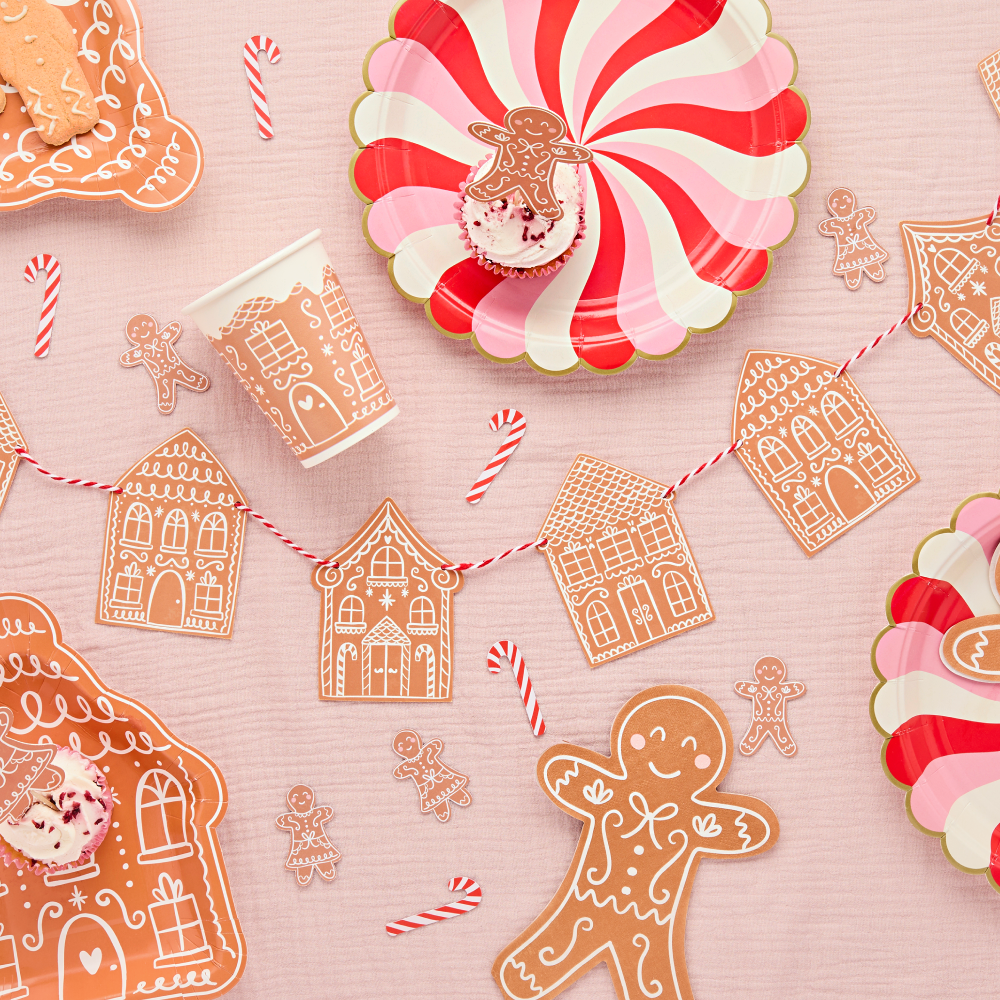 gingerbread huisjes slinger kerst