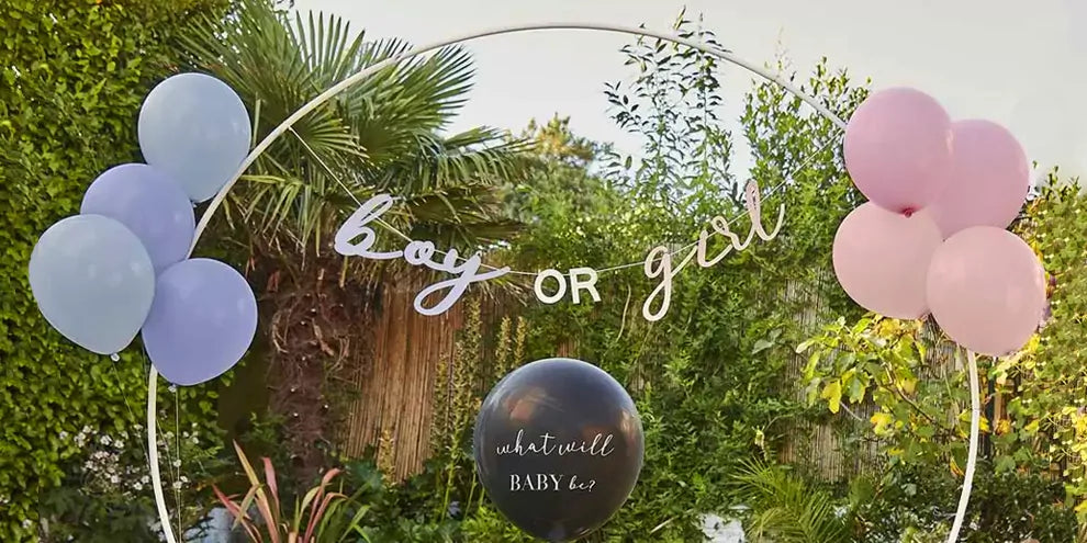 Een feestelijke onthulling met de Gender Reveal!