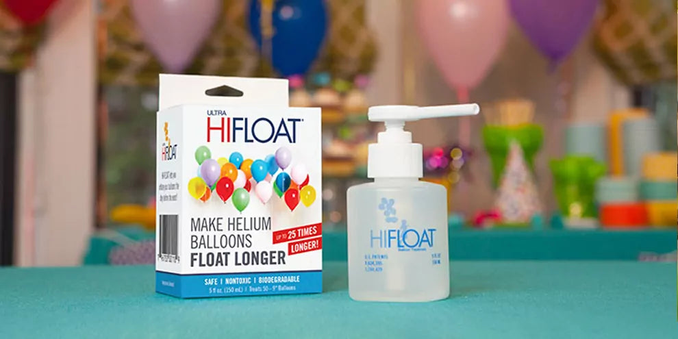 Hoe werkt de Hi Float helium verlenger?