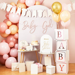 Collection image for: Babyshower Roze & Goud