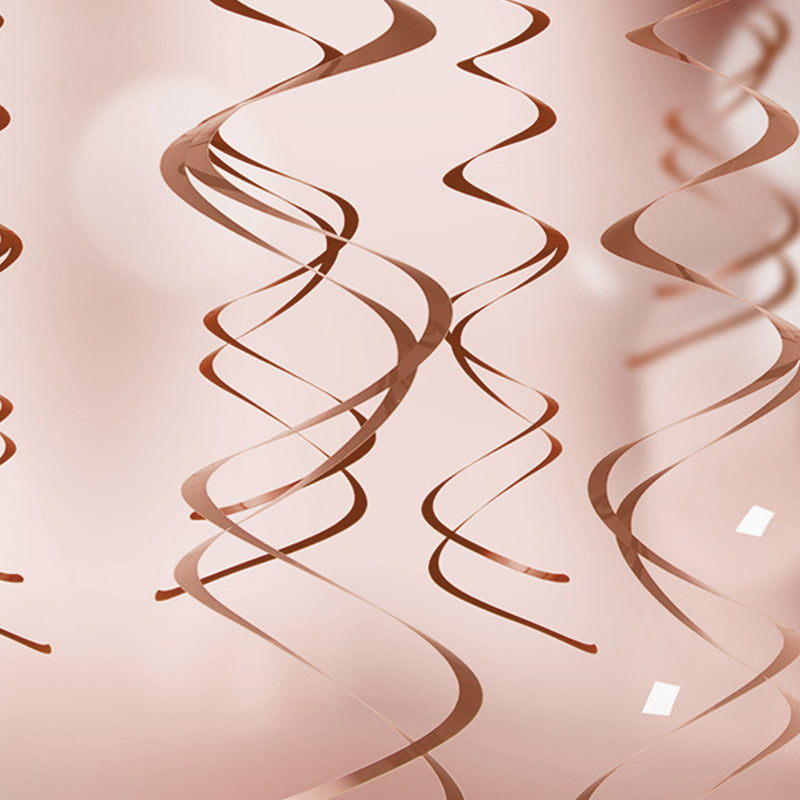 rose gouden swirls