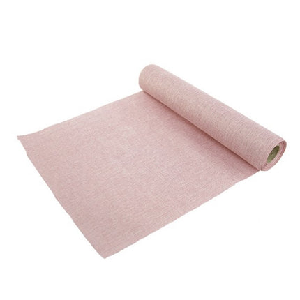 roze tafelloper op rol