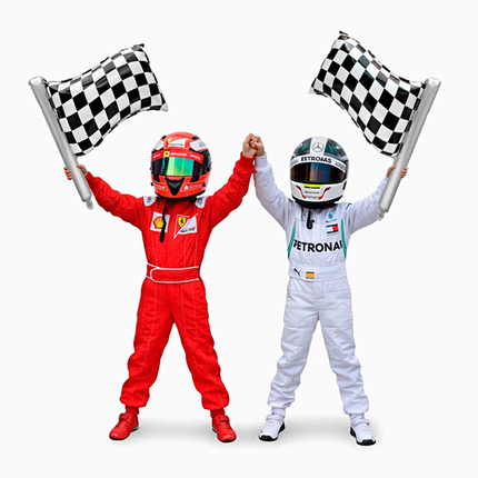 Folieballon - Race Finish