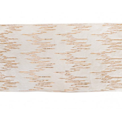 witte tafelloper met gouden pailletten