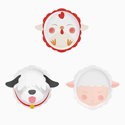 Bordjes Boerderij - Kip, Hond & Schaap