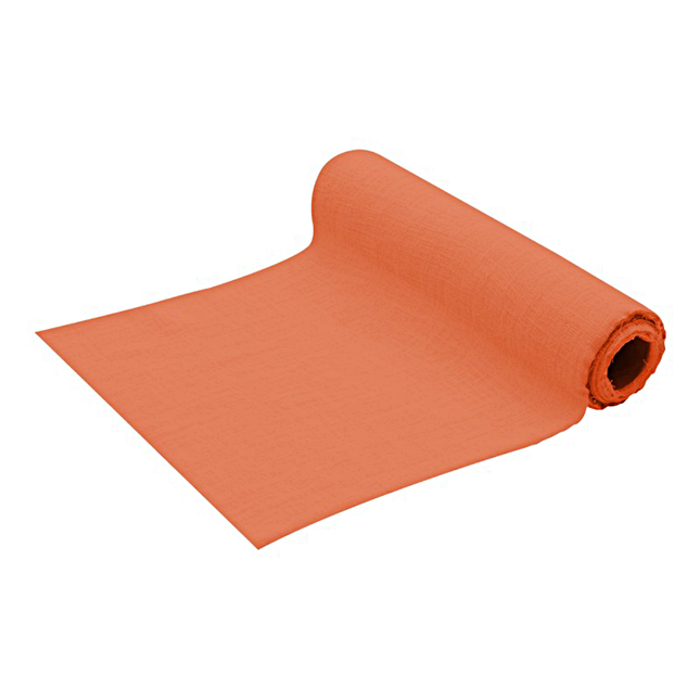 Oranje tafel loper
