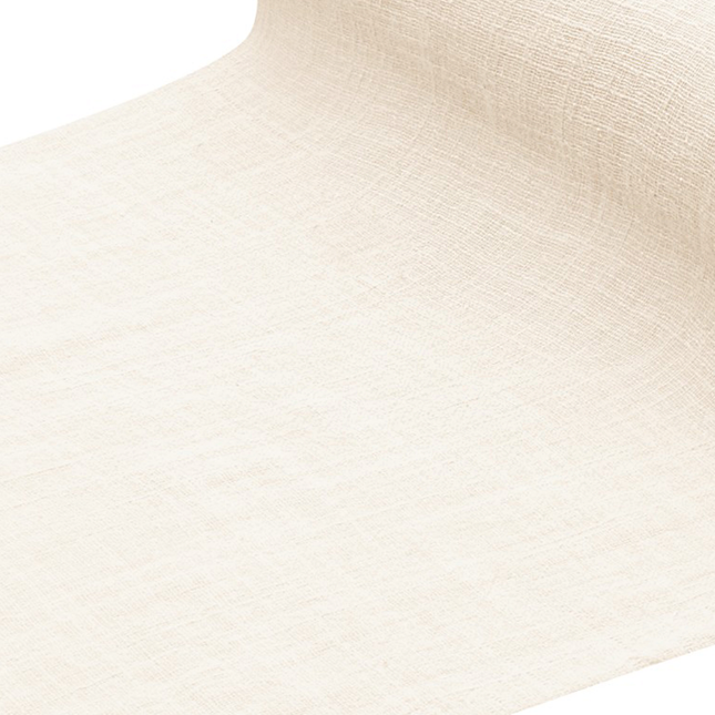 Cremekleurig katoenen tafelkleed