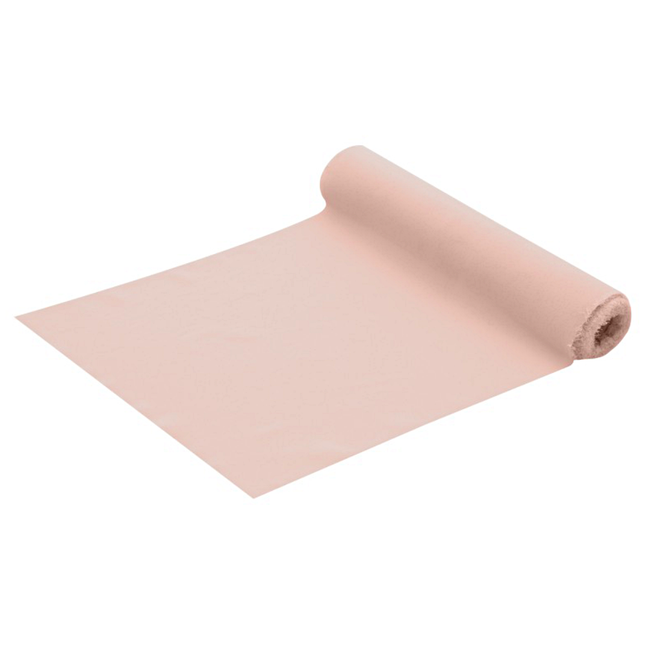 Poeder roze tafelloper