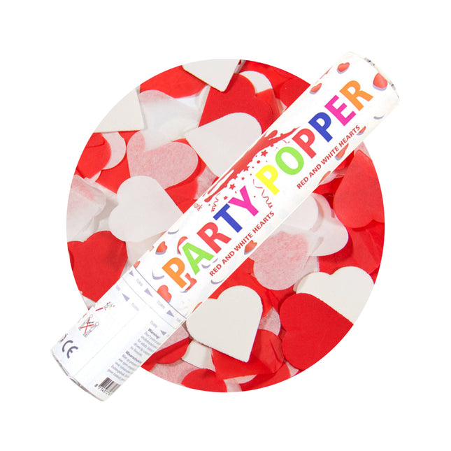 Confetti Shooter Harten - 28 Centimeter