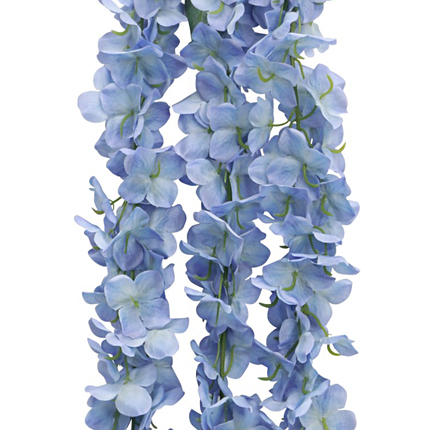 blauwe hortensiabladeren