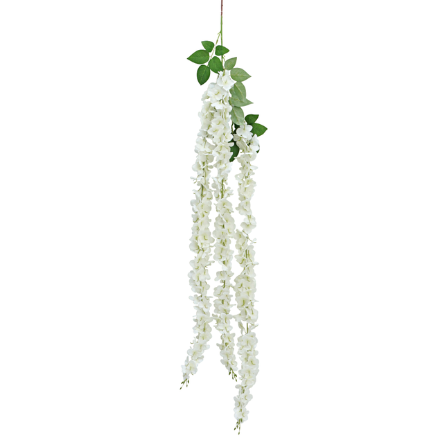 kunstbloem witte hortensia