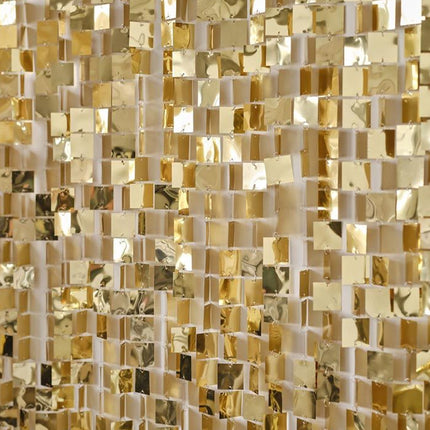 Vierkantjes Goud - 2 Meter