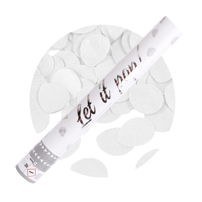 Witte Rozenblaadjes - 40 Centimeter