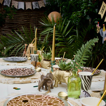 Ballonnen Dierenprint - 12 stuks