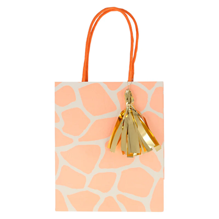 tasje met giraffe print