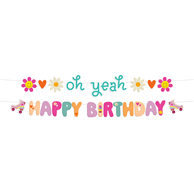 Letterbanner - Happy Birthday - Boho
