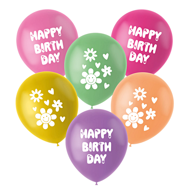 Ballonnen Set Boho - 6 stuks