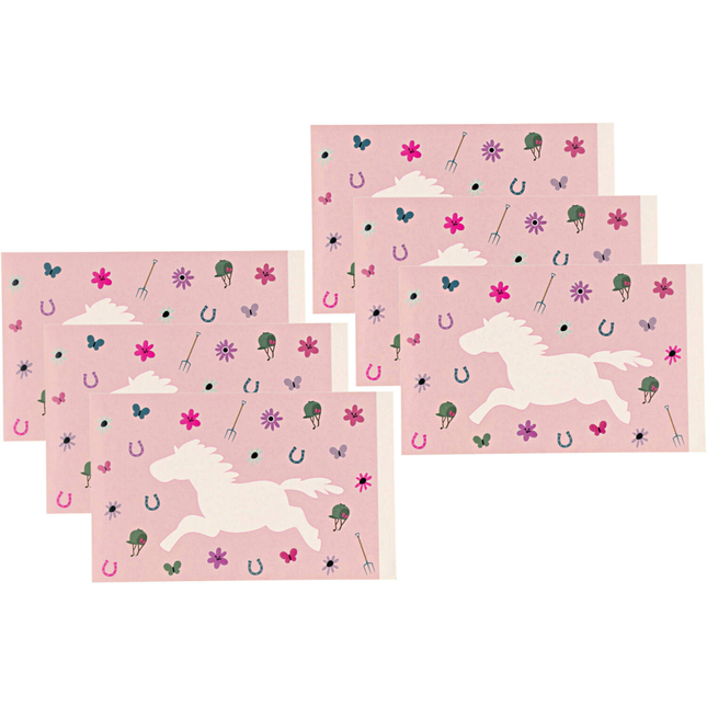 stickervellen voor bellenblaas met paarden