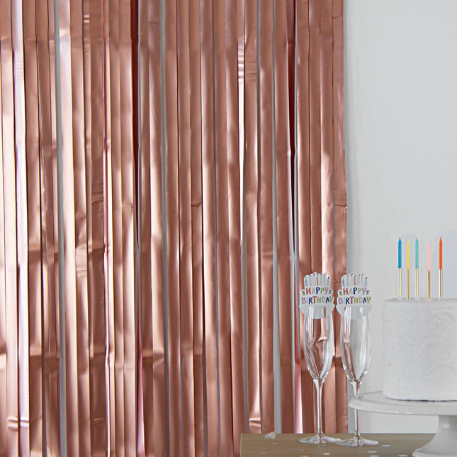 rosé gouden backdrop