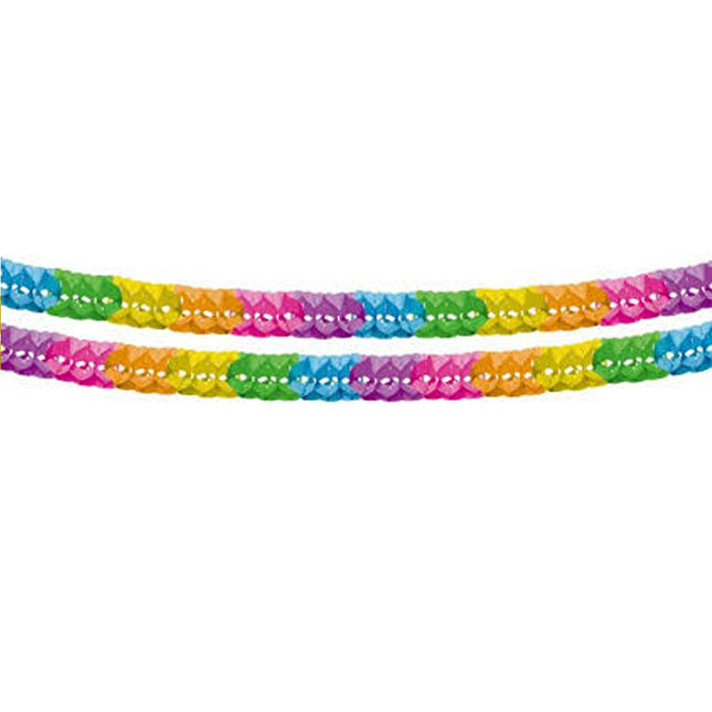Stoelslingers Mulitcolor - 2 x 2 Meter
