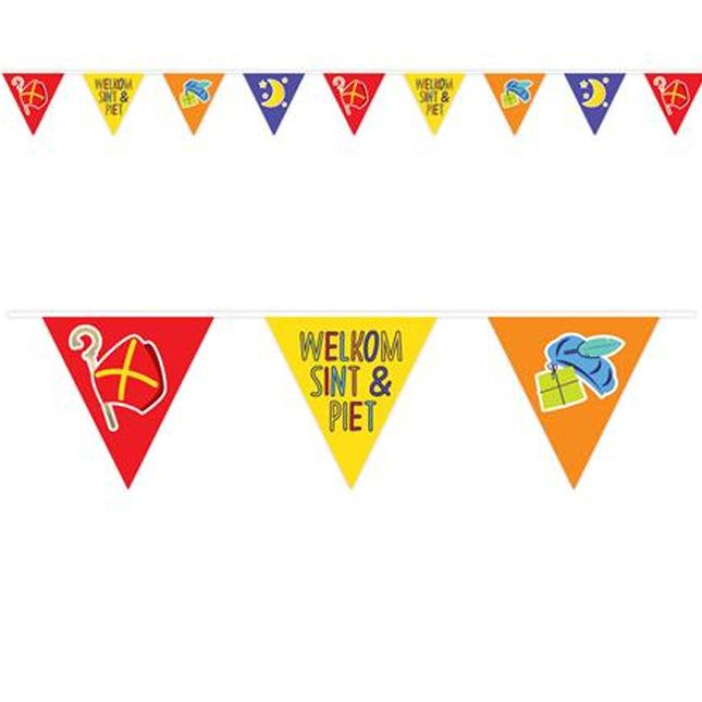 Slinger Welkom Sint & Piet - 6 Meter