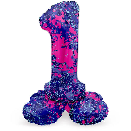 Foliecijfers 0 t/m 9 Standaard - Splash