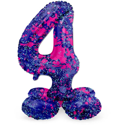 Foliecijfers 0 t/m 9 Standaard - Splash
