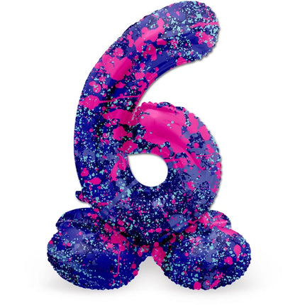 Foliecijfers 0 t/m 9 Standaard - Splash