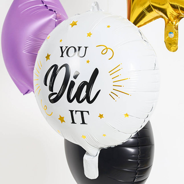 Folieballon 'You Did It' - 45 cm