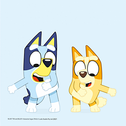 Bluey servetten