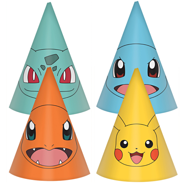 Pokemon feesthoedjes