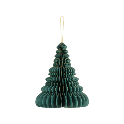 honeycomb groene kerstboom