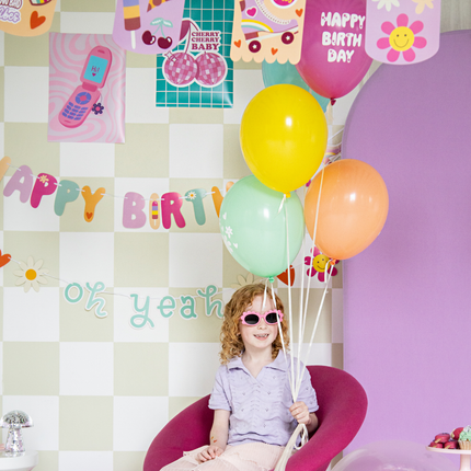 Ballonnen Set Boho - 6 stuks