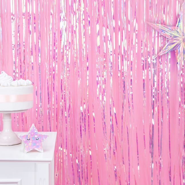 Iridescent backdrop