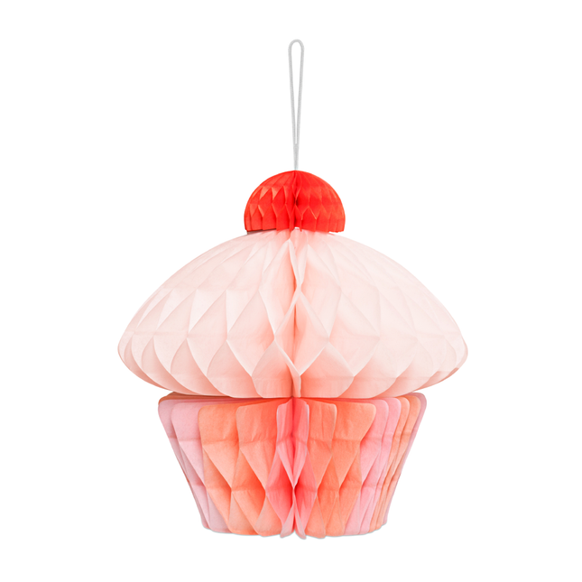 honeycomb cupcake