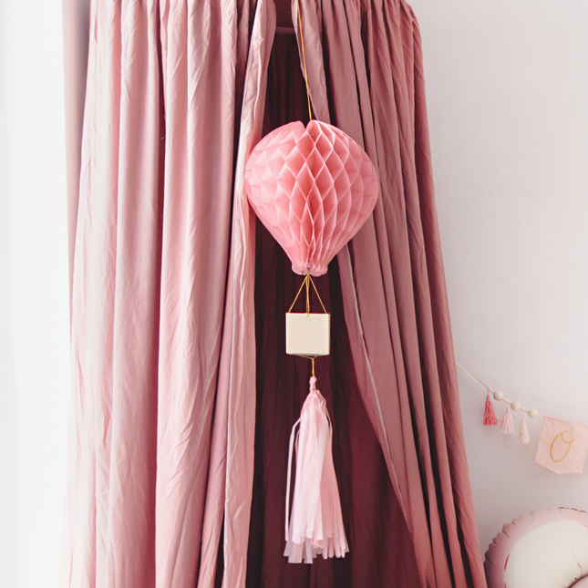 Luchtballon Roze