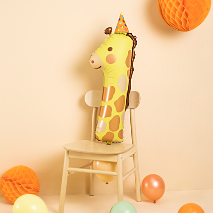 folieballon cijer 1 giraffe