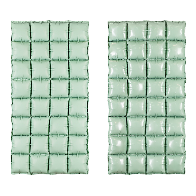 saliegroene folie backdrop