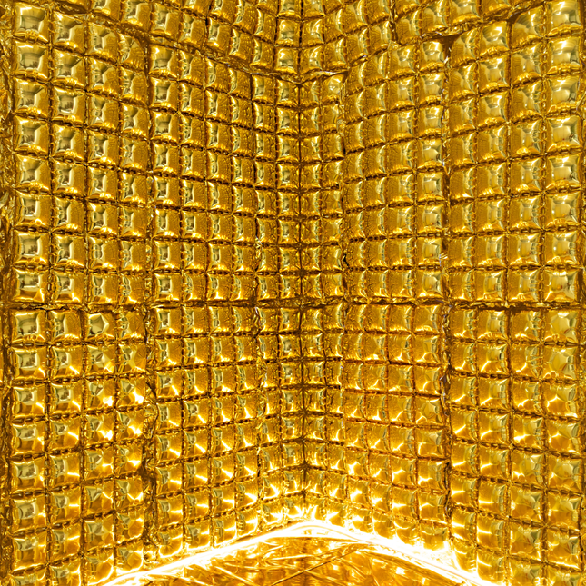 gouden ballonnenmuur