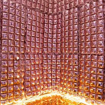 rose gouden ballonnengordijn