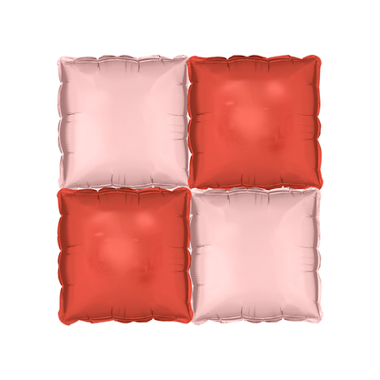 Backdrop - Rode & Roze Ballonnen