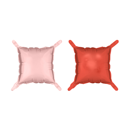 Backdrop - Rode & Roze Ballonnen