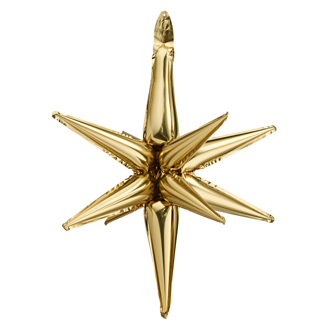 Ster 3D Goud – 105 Centimeter