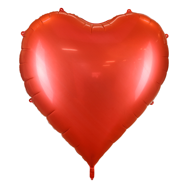 xxl folieballon rood hart