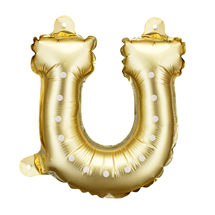 gouden hoefijzer ballon