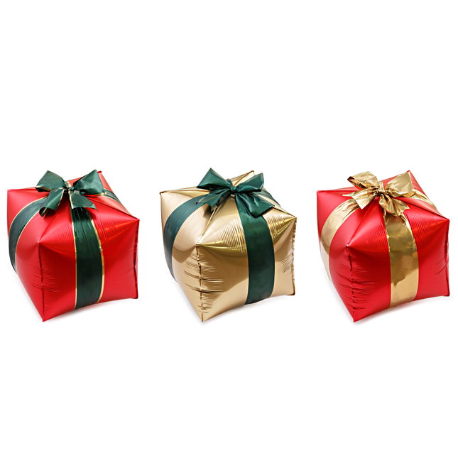 kerst cadeautjes folieballonnen kerst