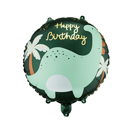 Folieballon Happy Birthday - Dino