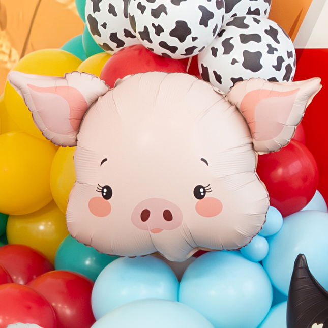 Folieballon Varkentje – Roze – 61 CM
