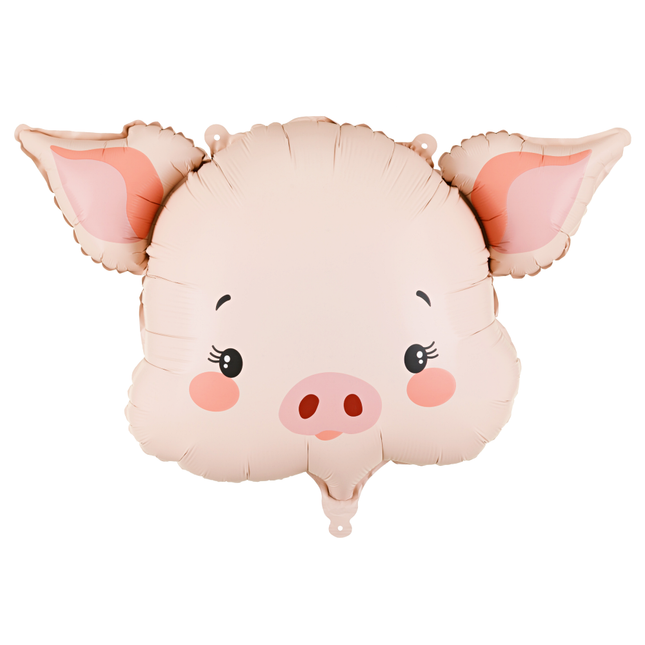 Folieballon Varkentje – Roze – 61 CM